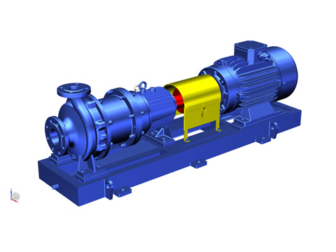 HIMC型中轻载荷磁力驱动化工流程泵